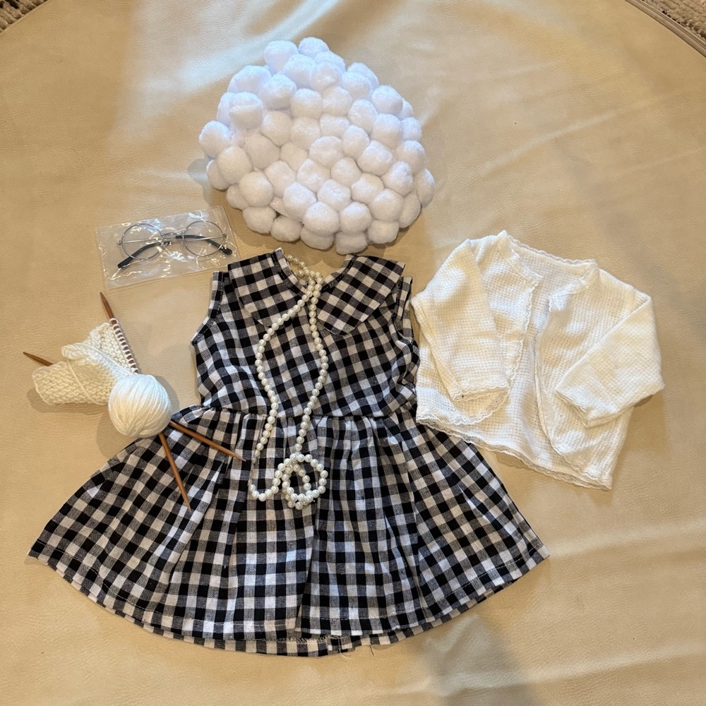 luosh Newborn Photo Props Cosplay Grandma Hat Baby Photography Clothes Costume - Picture 2 of 7